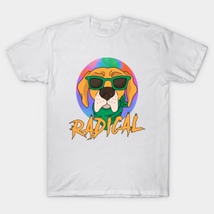 Radical Dog With Sunglasses T-Shirt